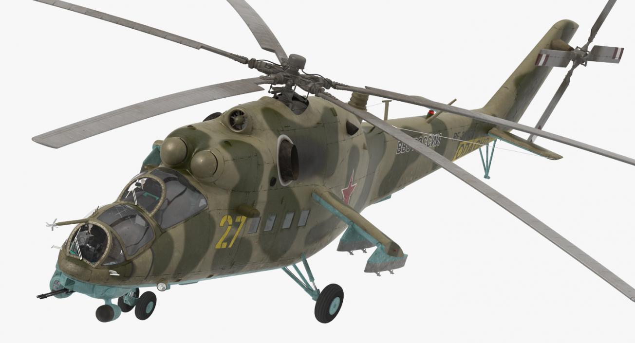 3D model Russian Helicopter Mi-35M