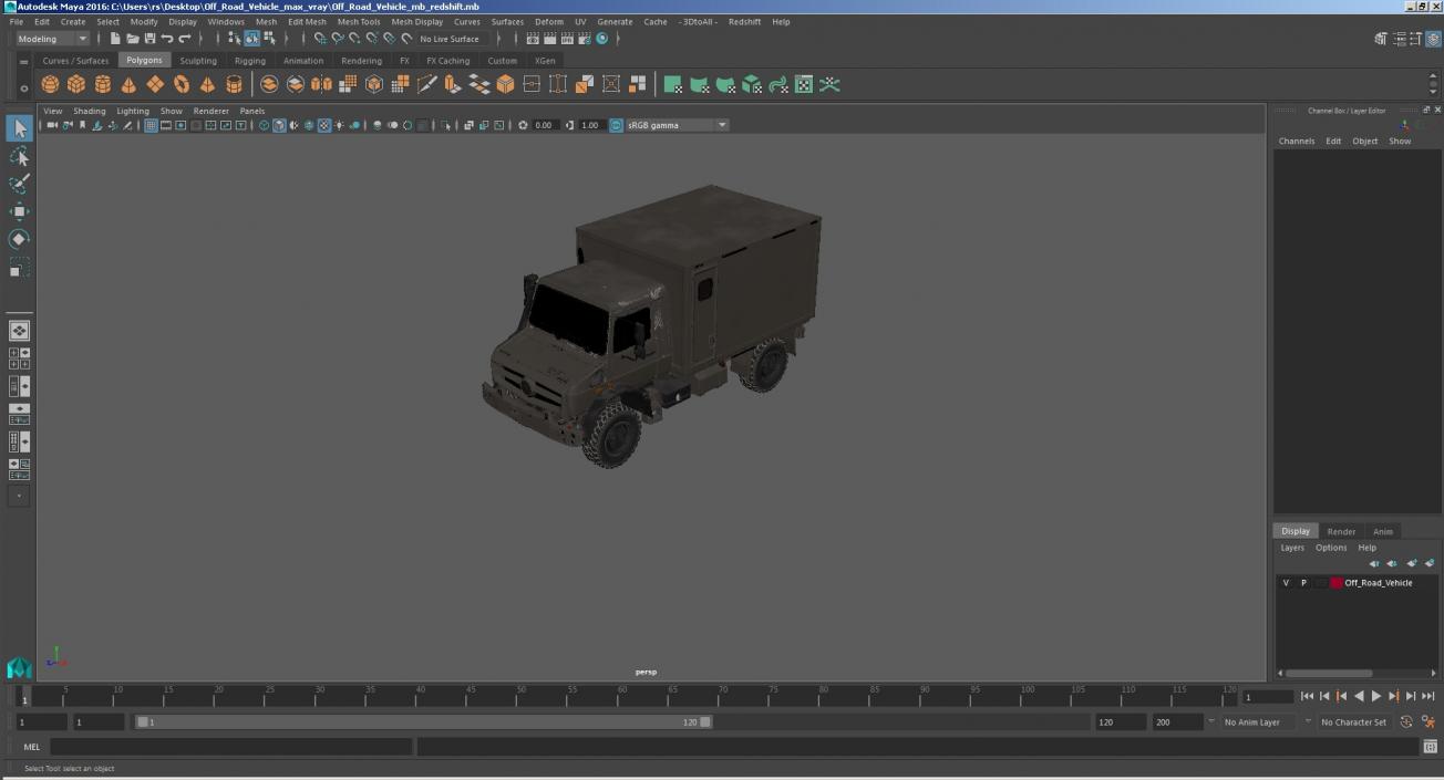 3D Off Road Vehicle