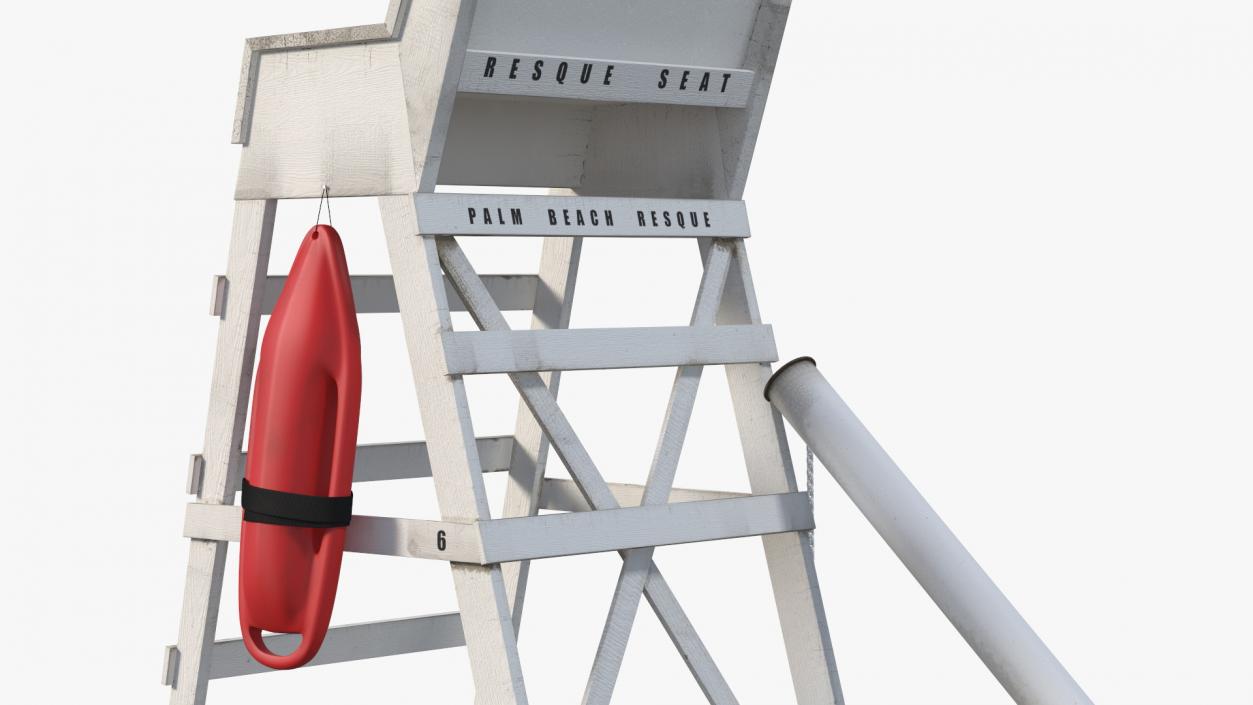 3D Lifeguard Chair(1) model