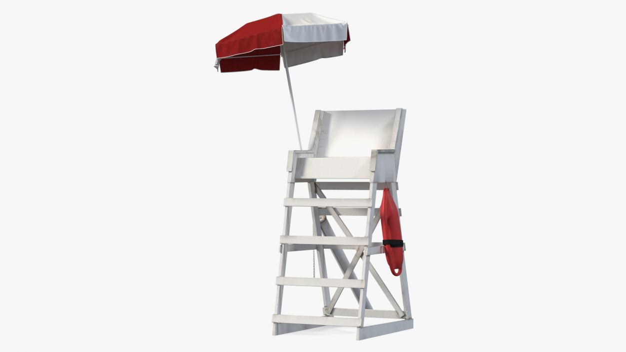 3D Lifeguard Chair(1) model