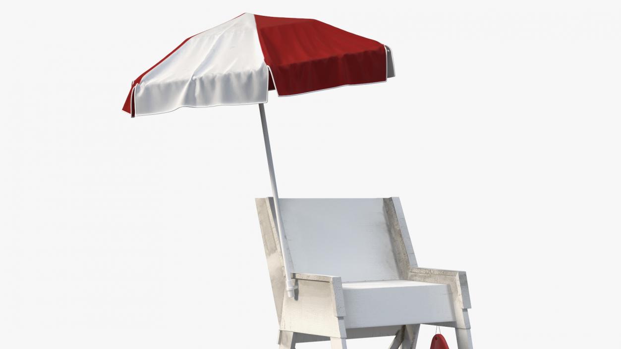 3D Lifeguard Chair(1) model