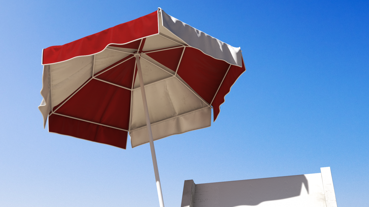 3D Lifeguard Chair(1) model