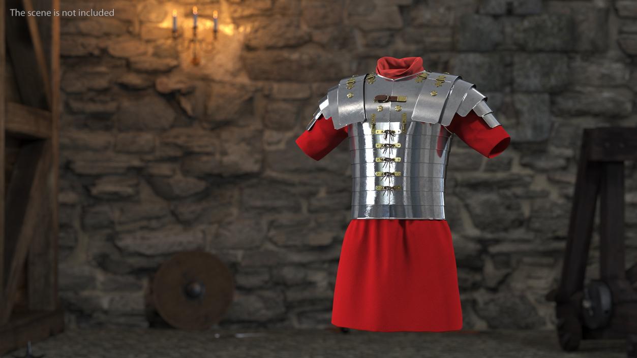 3D Roman Legionnaire Lorica Waist Armor