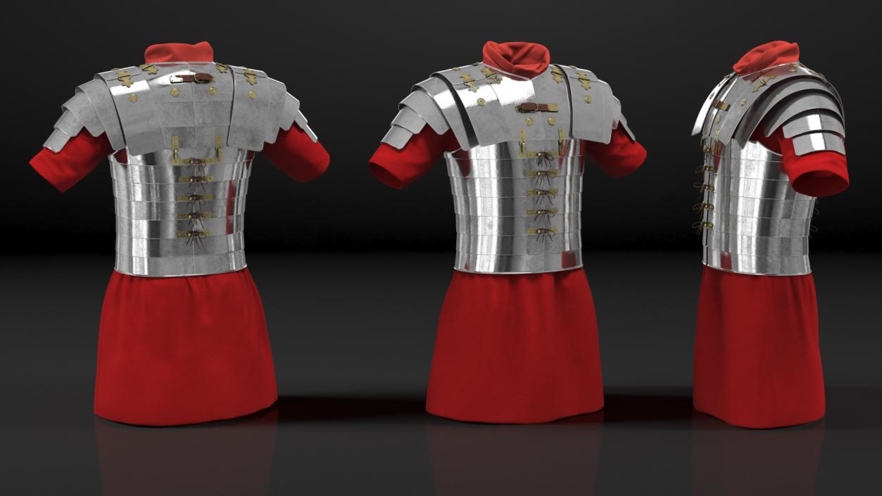 3D Roman Legionnaire Lorica Waist Armor