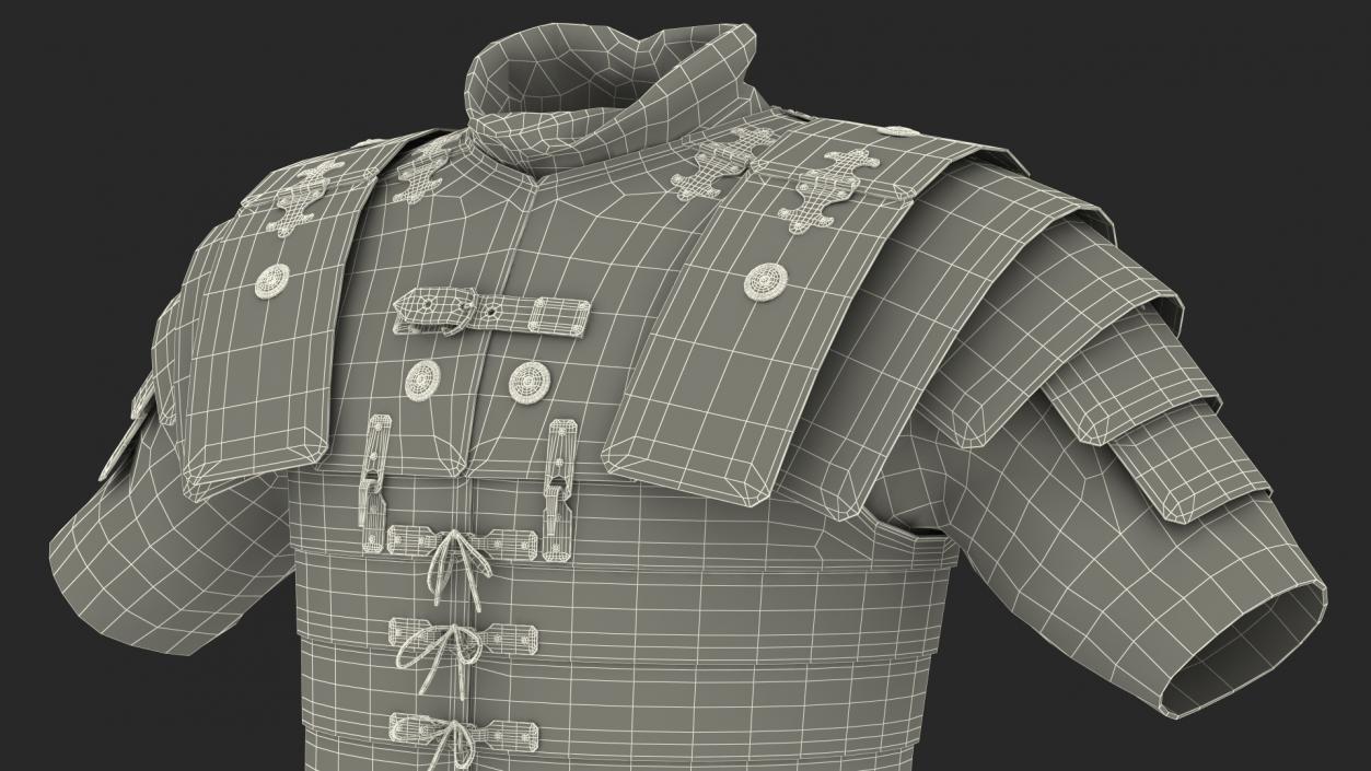 3D Roman Legionnaire Lorica Waist Armor