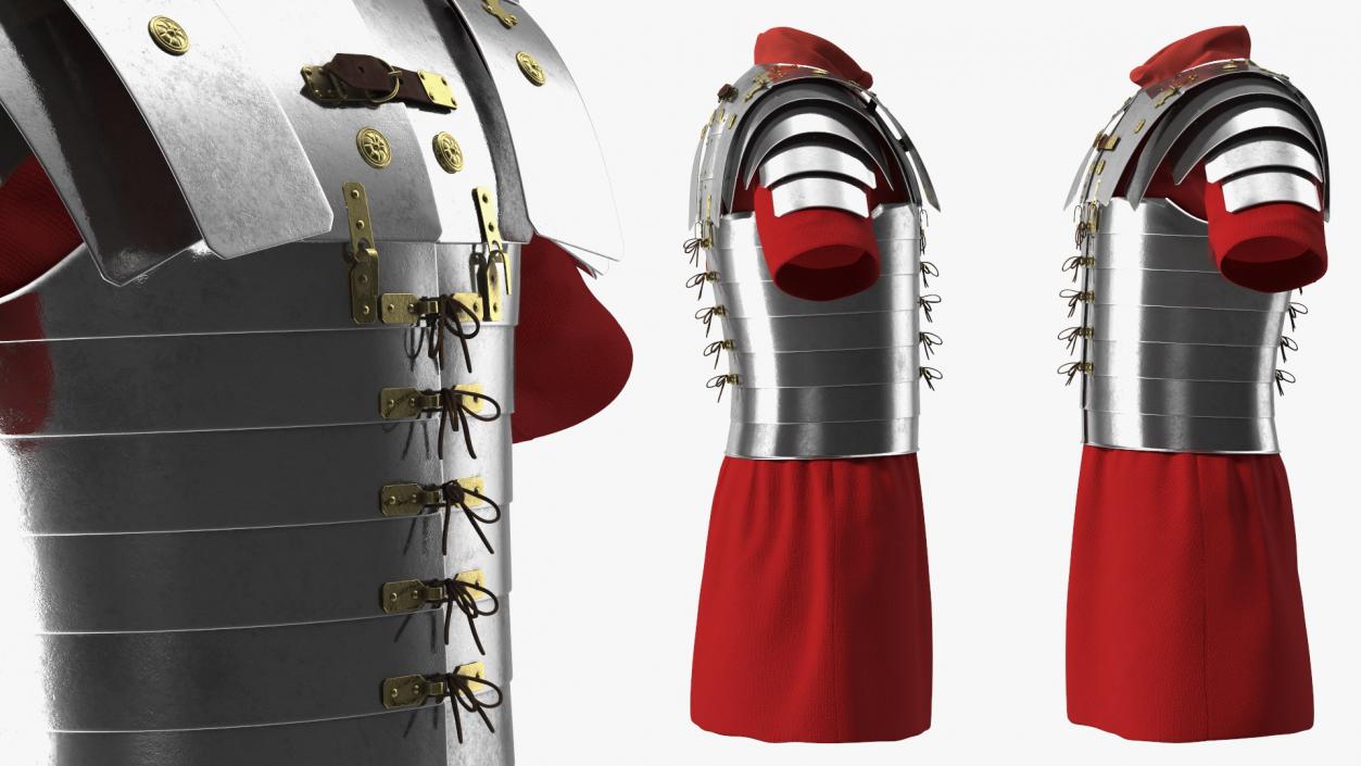 3D Roman Legionnaire Lorica Waist Armor