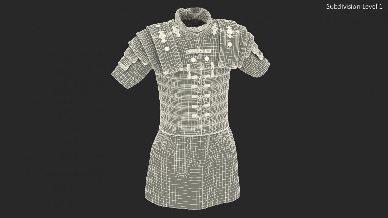 3D Roman Legionnaire Lorica Waist Armor