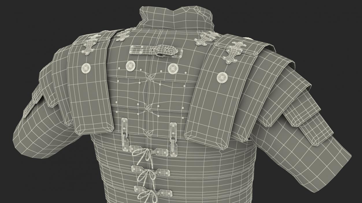 3D Roman Legionnaire Lorica Waist Armor