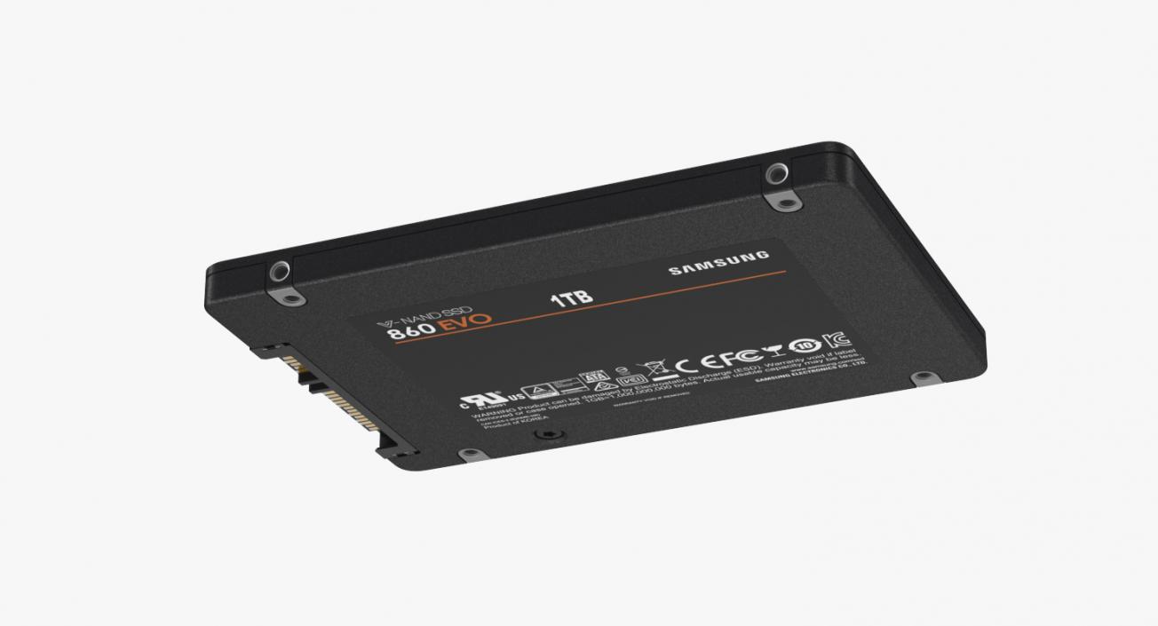 3D Solid State Drive SSD Samsung 1TB model