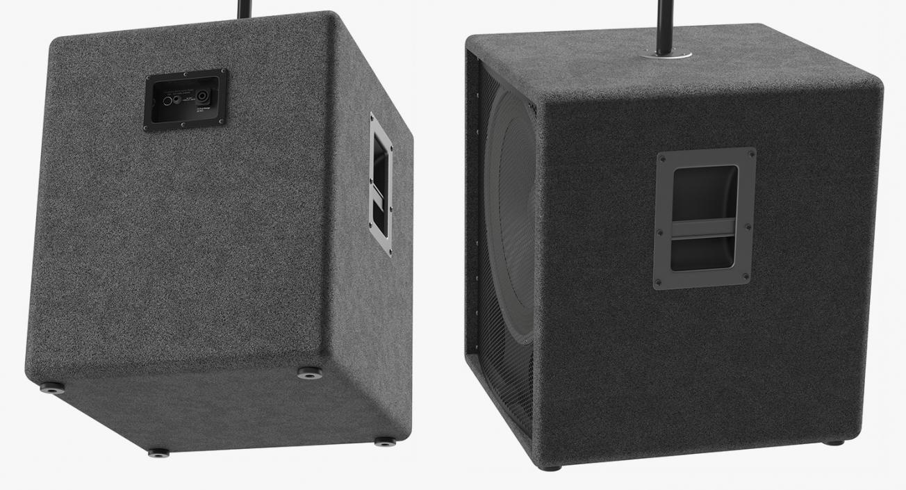 Passive Speakers Generic 3D model