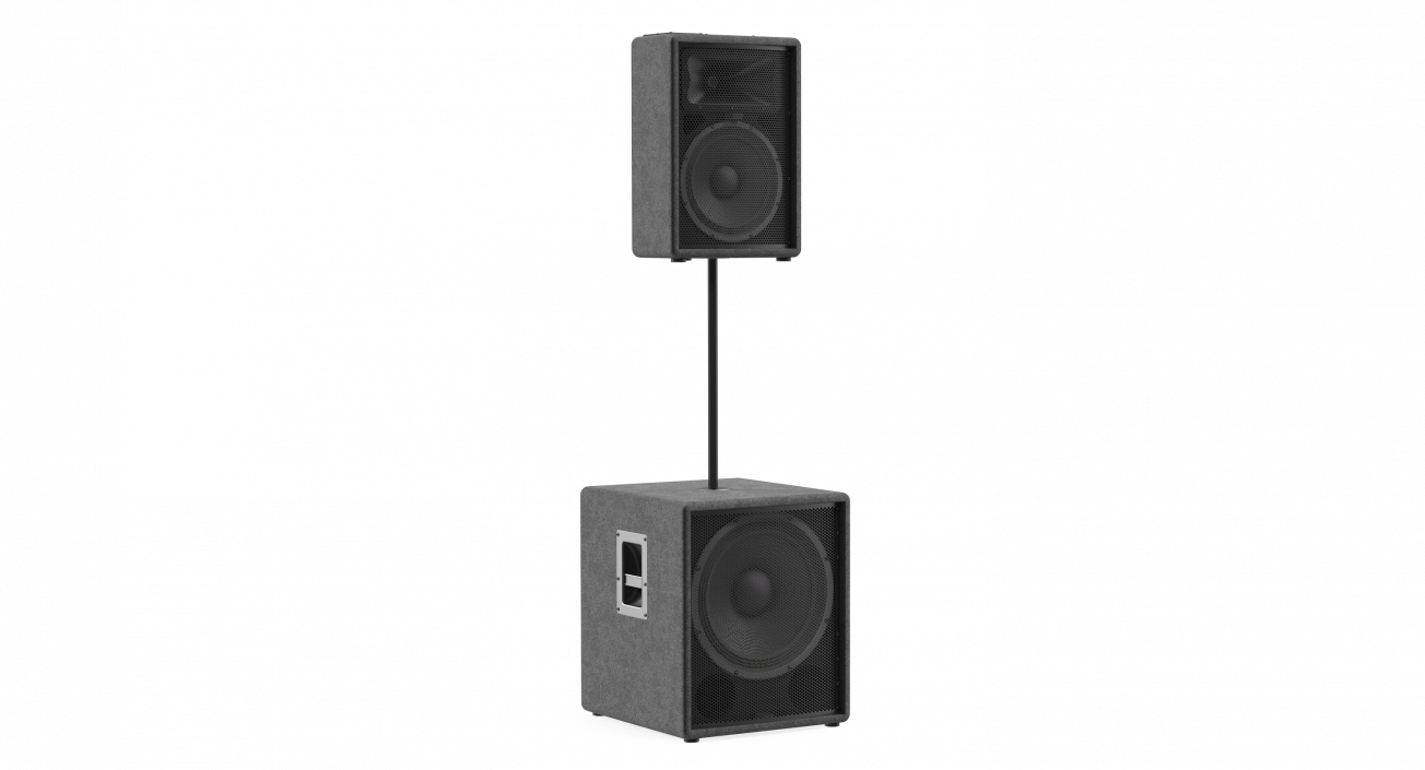 Passive Speakers Generic 3D model