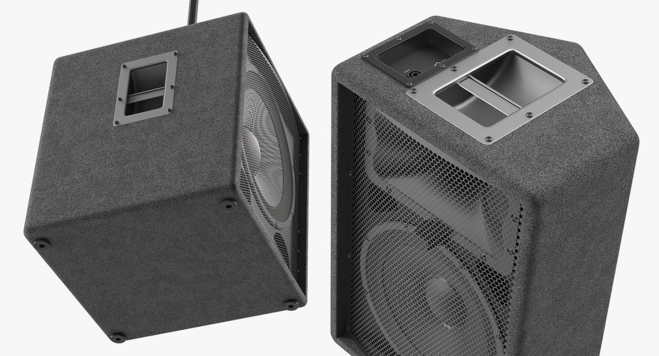 Passive Speakers Generic 3D model