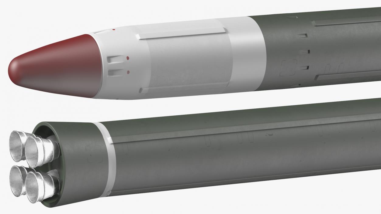 Intercontinental Ballistic Missile 3D model