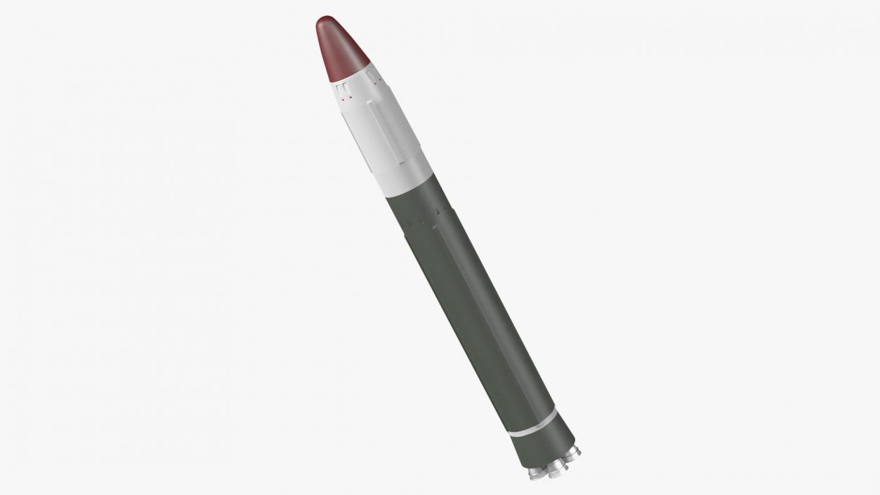 Intercontinental Ballistic Missile 3D model