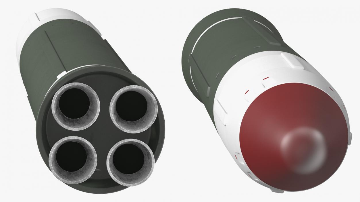 Intercontinental Ballistic Missile 3D model