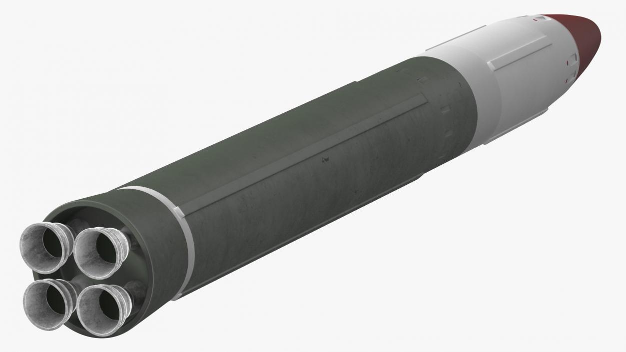 Intercontinental Ballistic Missile 3D model