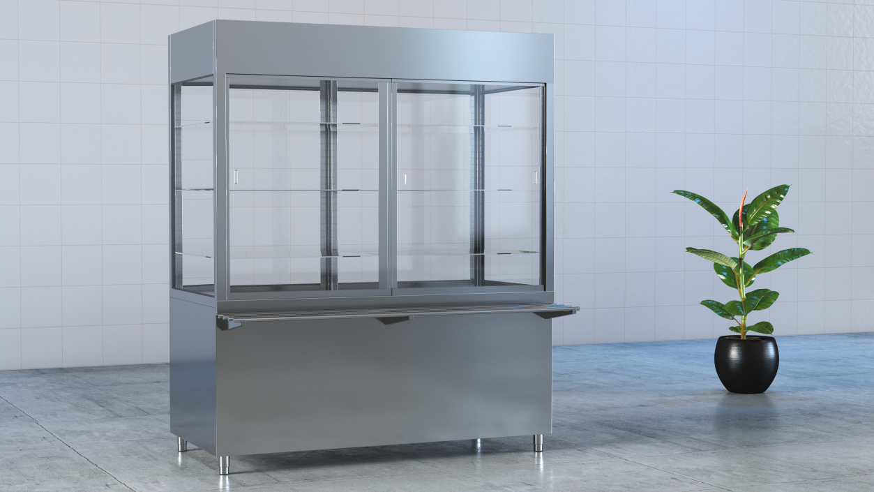 Fridge Self Service Line Element 3D