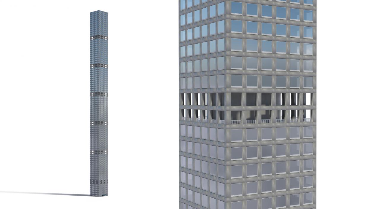 3D Skyscraper 432 Park Avenue