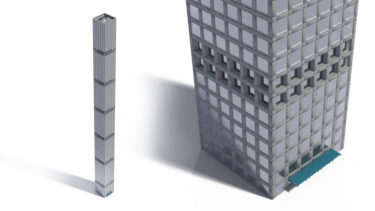 3D Skyscraper 432 Park Avenue