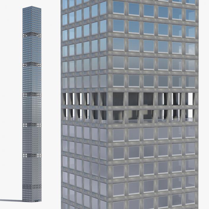 3D Skyscraper 432 Park Avenue