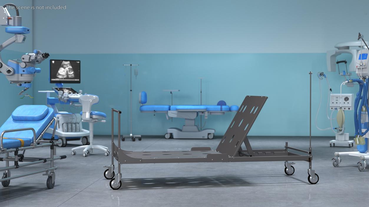 3D Hospital Beds Collection 2