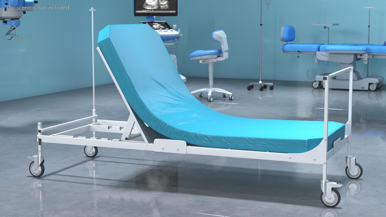 3D Hospital Beds Collection 2