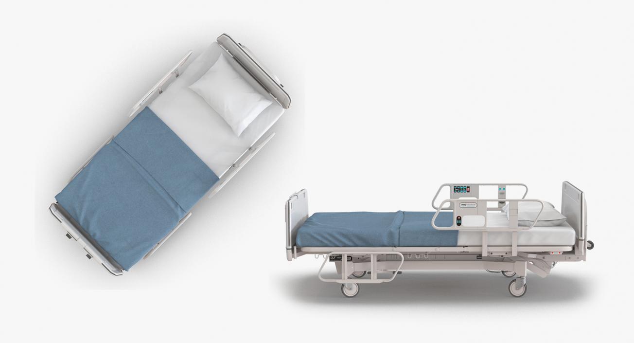 3D Hospital Beds Collection 2