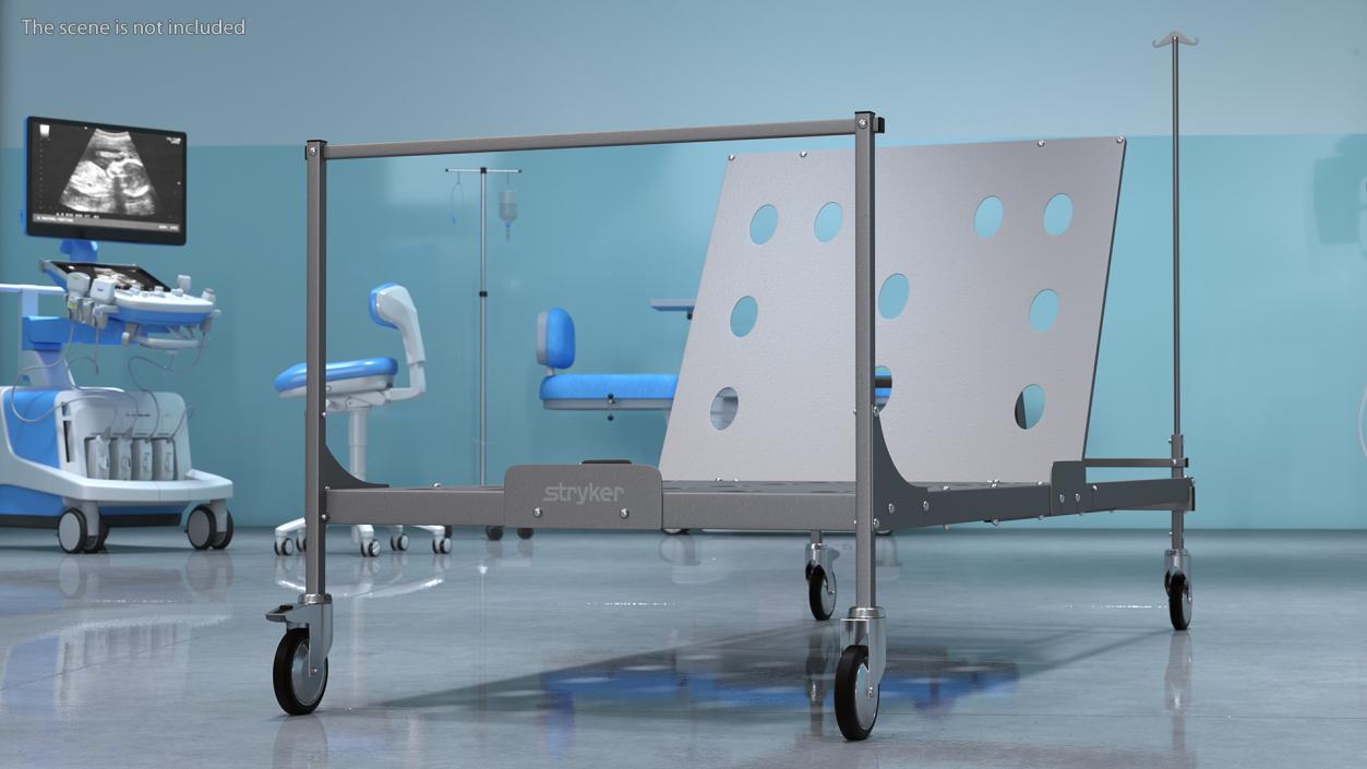 3D Hospital Beds Collection 2