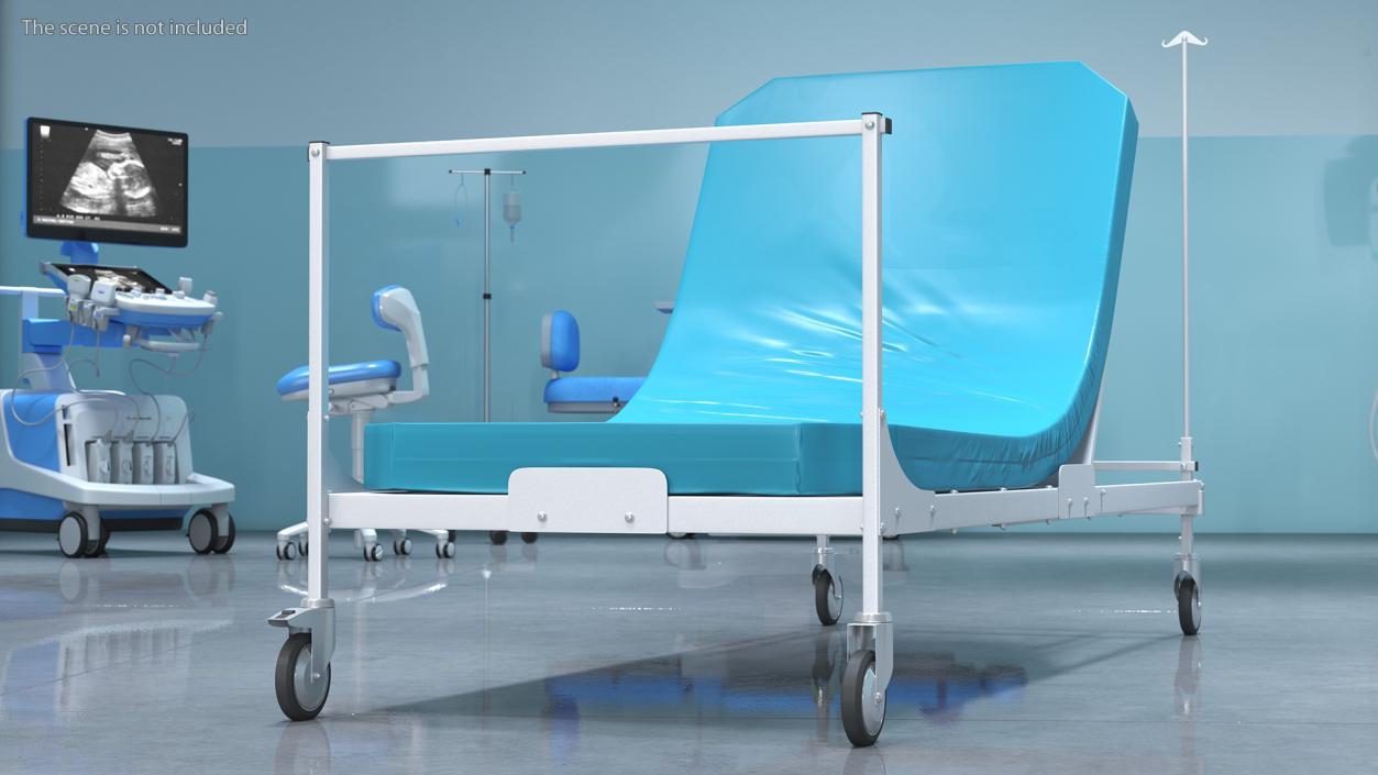 3D Hospital Beds Collection 2