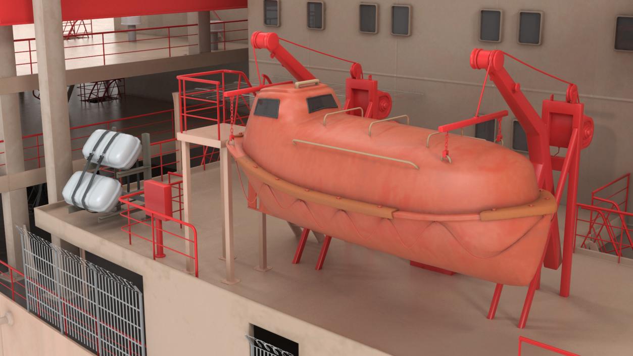 3D model Blue Marlin Ferrying Cargo Tanker Rigged