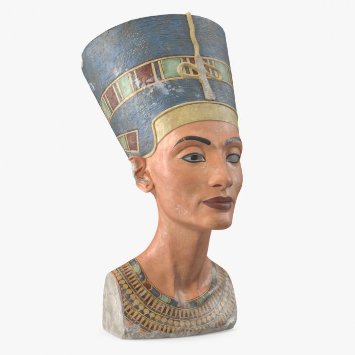 3D Bust of Queen Nefertiti model