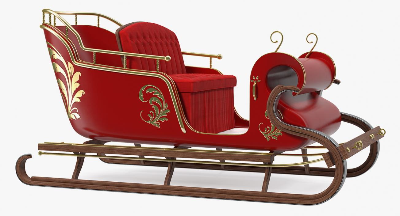 3D Santa Accessories Collection model