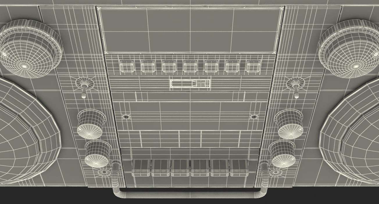 3D model Portable Cassette Boombox