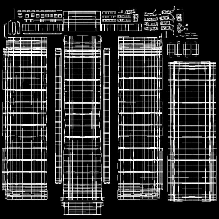 United Nations Refrigerated Container 3D