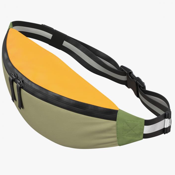 Polyester Waist Bag 3D model