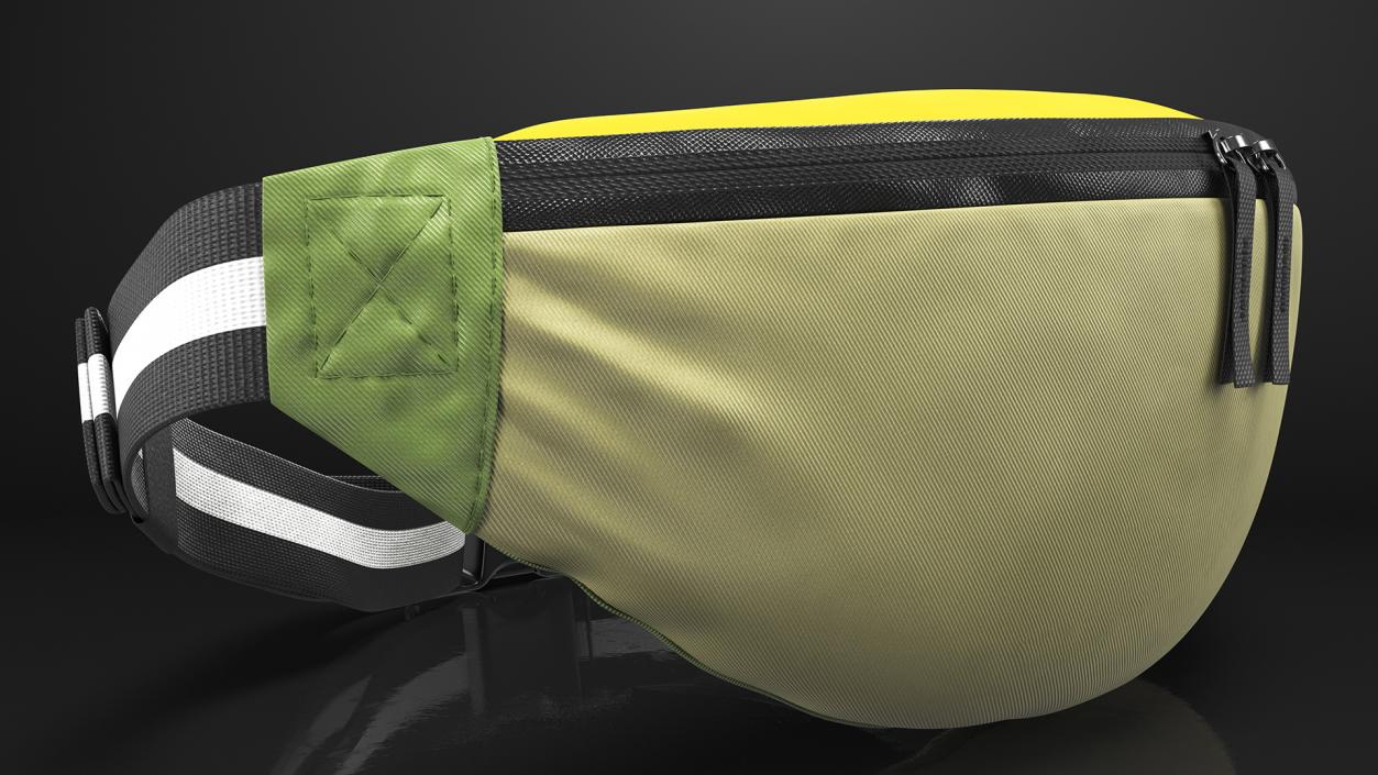 Polyester Waist Bag 3D model