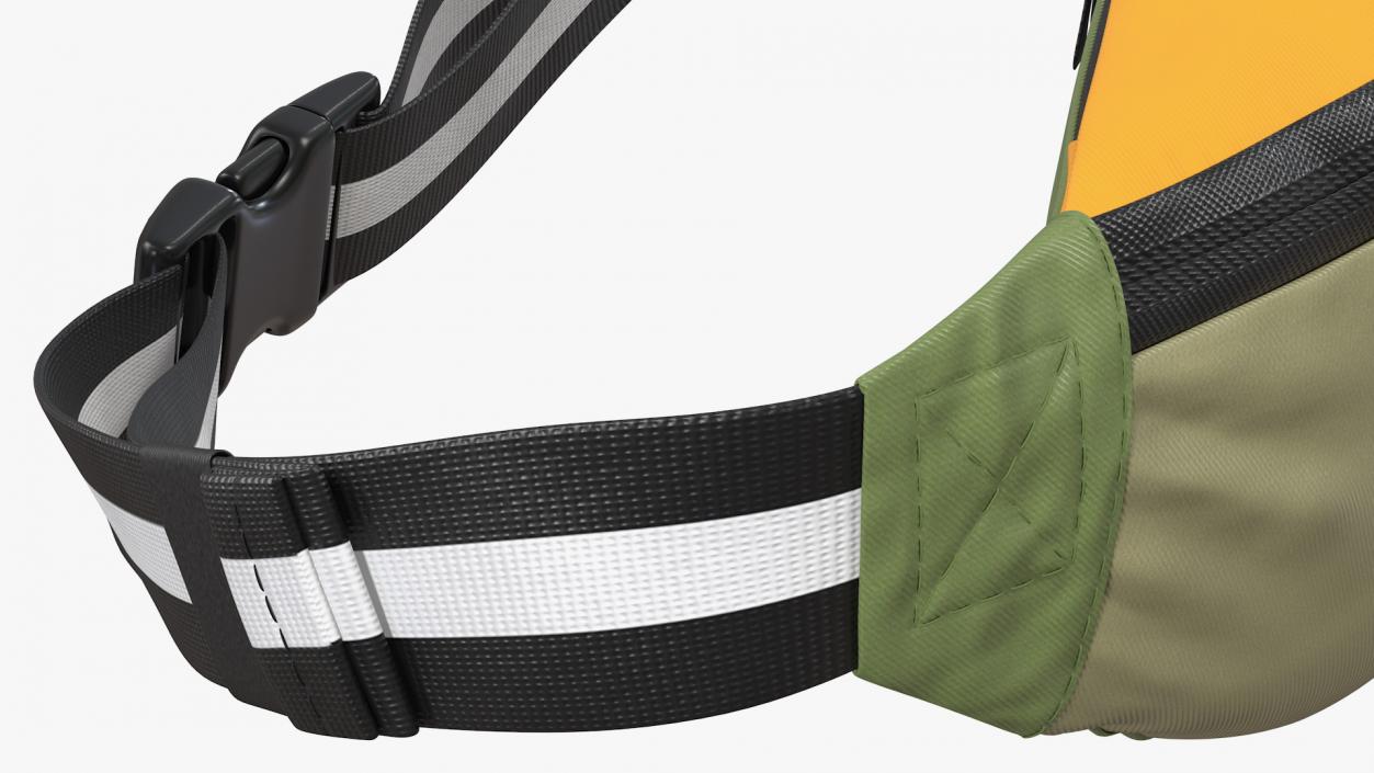 Polyester Waist Bag 3D model