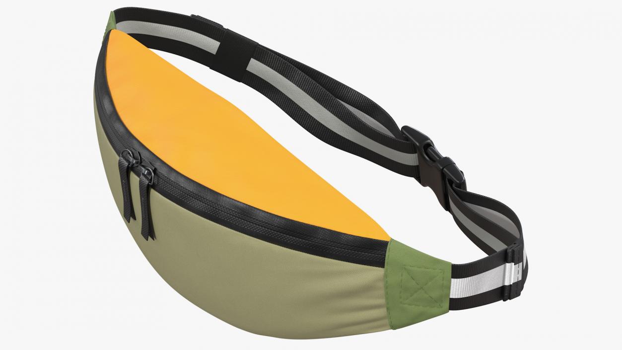 Polyester Waist Bag 3D model