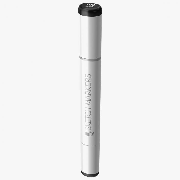 Generic Sketch Marker Black 3D