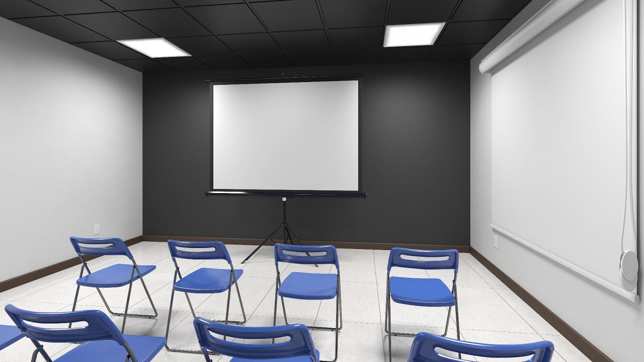 3D Modern Conference Room Interior