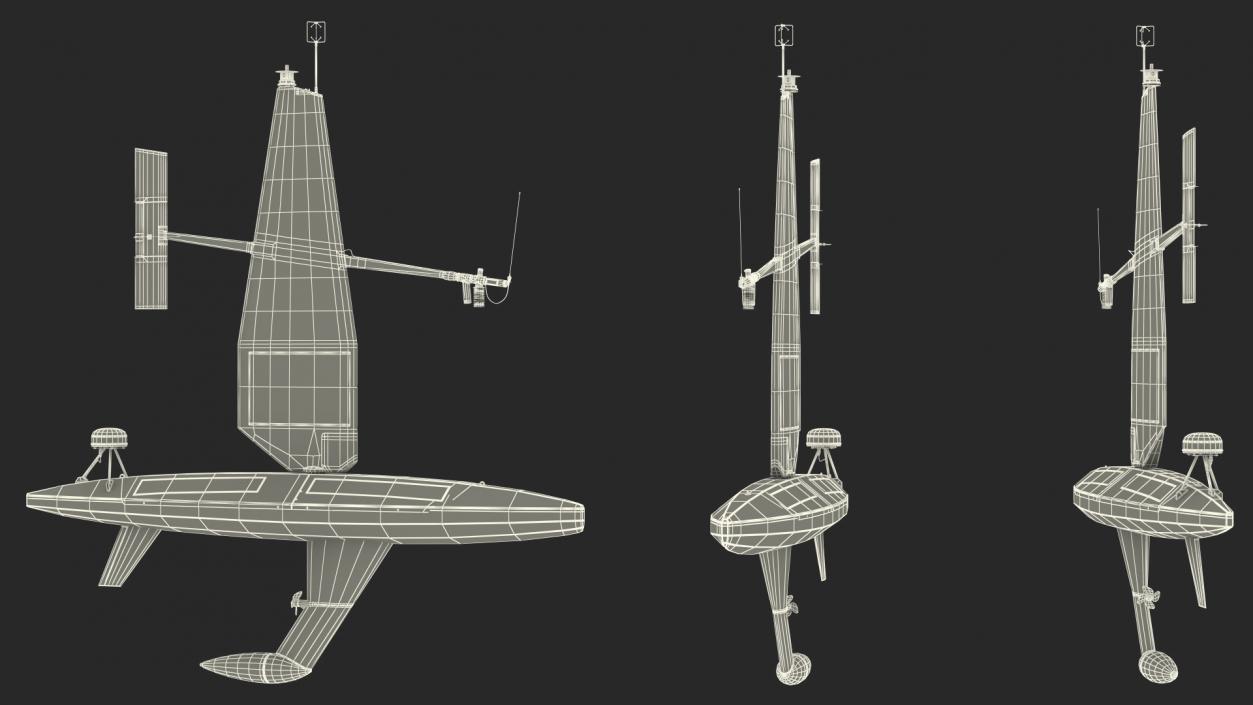 Uncrewed Surface Vehicle 3D model