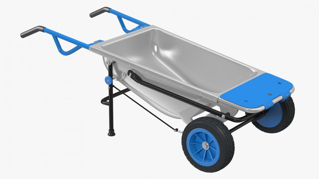 3D model Garden Cart with Firewood