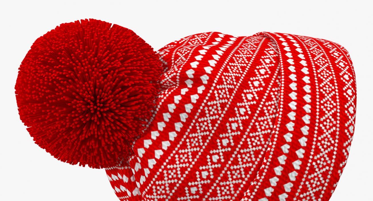 3D model Christmas Winter Hat