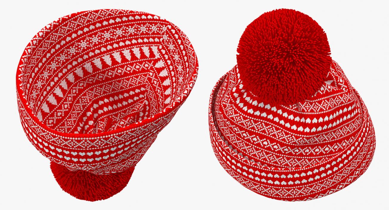 3D model Christmas Winter Hat