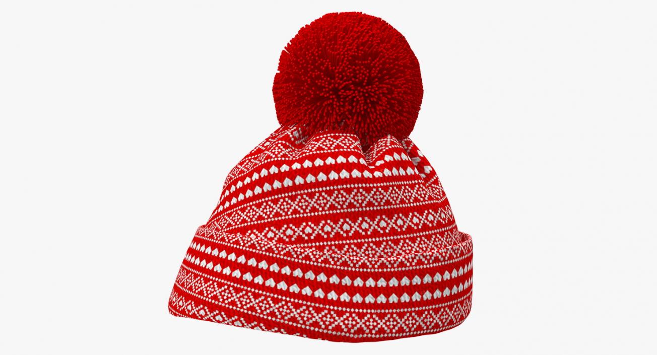 3D model Christmas Winter Hat