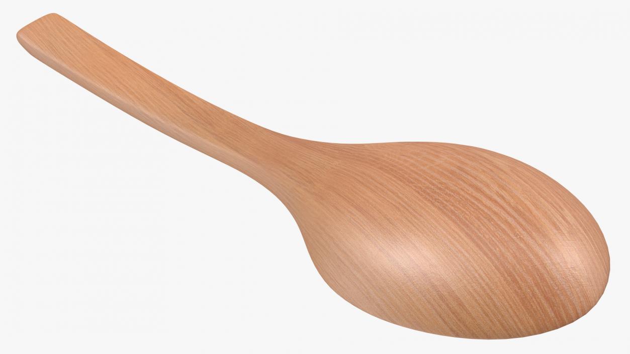 Wooden Spoons with Seeds Collection 2 3D