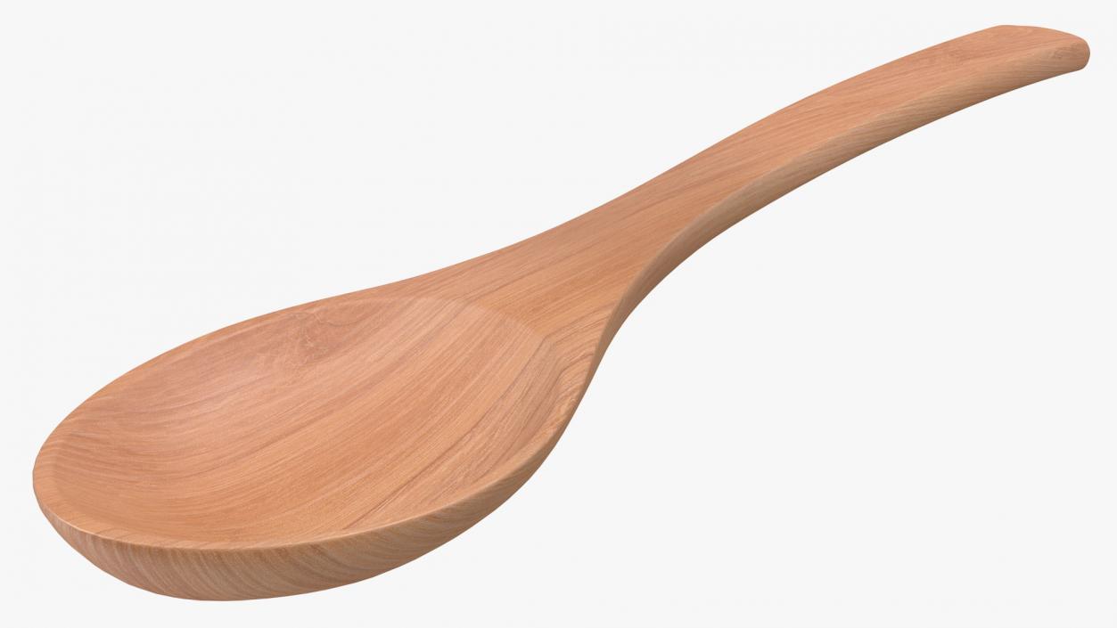 Wooden Spoons with Seeds Collection 2 3D