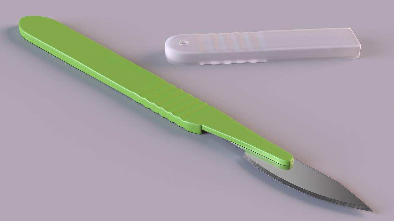 3D model Cynamed Disposable Scalpel with Cap