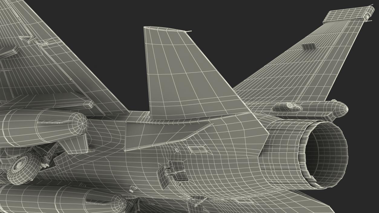 3D JF-17 Prototype with Armament Rigged