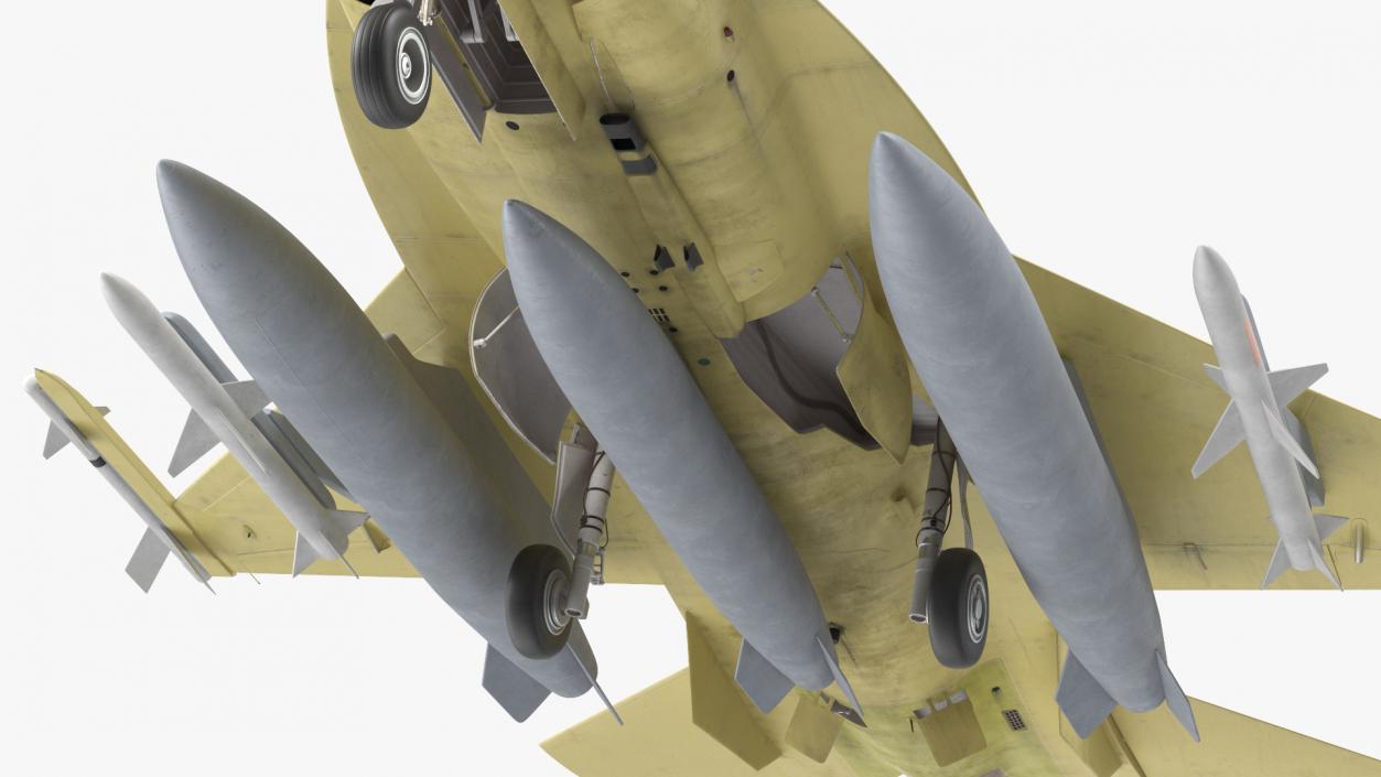 3D JF-17 Prototype with Armament Rigged